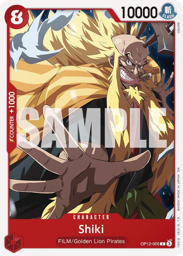 Shiki OP12-005 Common Legacy of the Master One Piece Near Mint