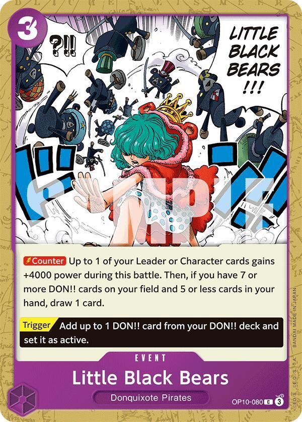 Little Black Bears OP10-080 Common Royal Blood One Piece Near Mint