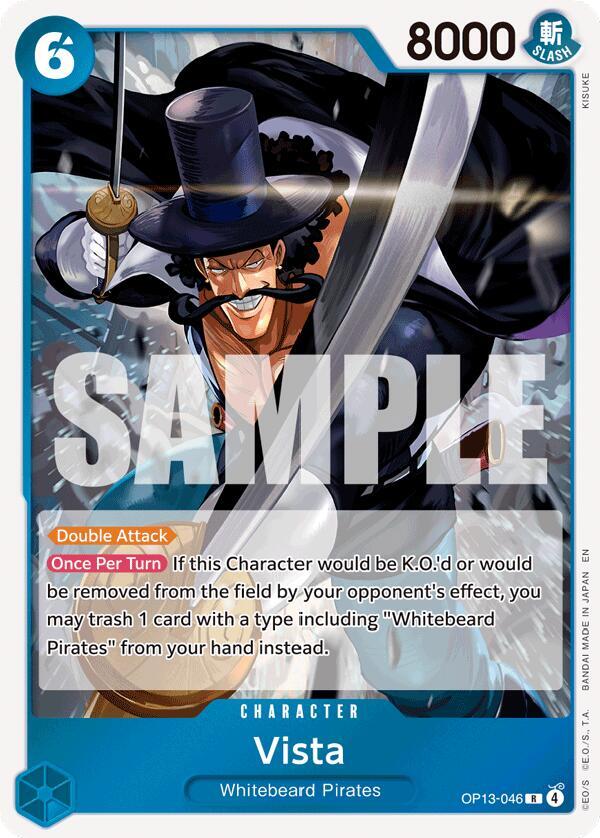 Vista OP13-046 Rare Carrying On His Will One Piece Foil Near Mint