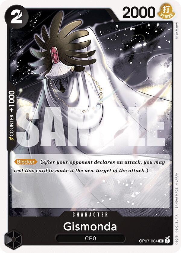 Gismonda OP07-084 Common 500 Years in the Future One Piece Near Mint
