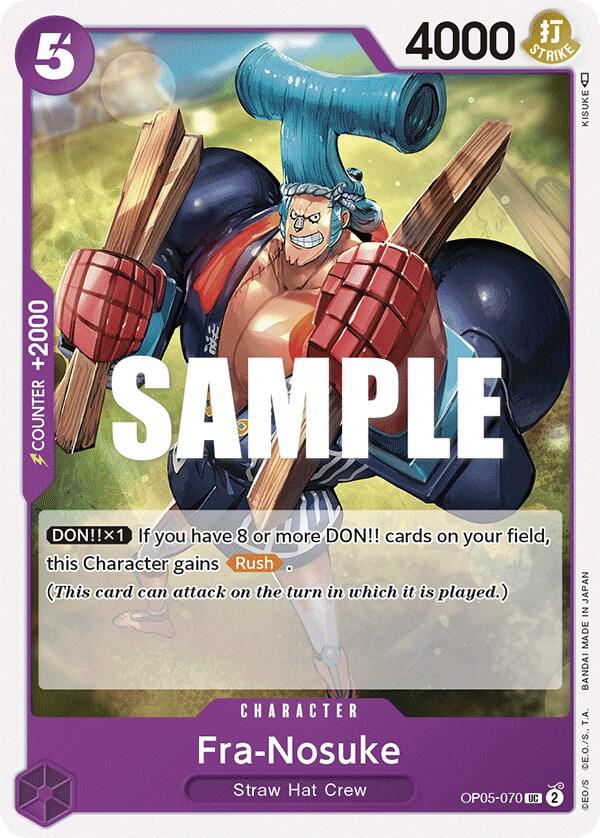 Fra-Nosuke OP05-070 Uncommon Awakening of the New Era One Piece Near Mint