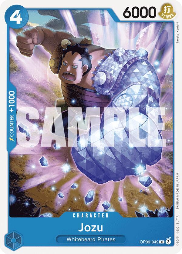 Jozu OP09-049 Common Emperors in the New World One Piece Near Mint