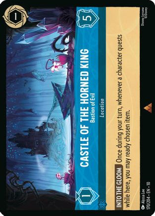 Castle of the Horned King - Bastion of Evil 170/204 Lorcana NM