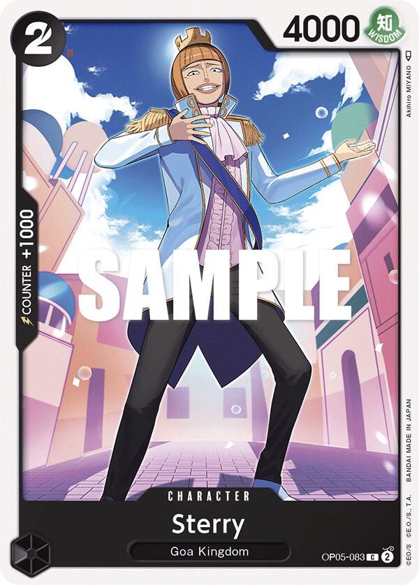 Sterry OP05-083 Common Awakening of the New Era One Piece Near Mint