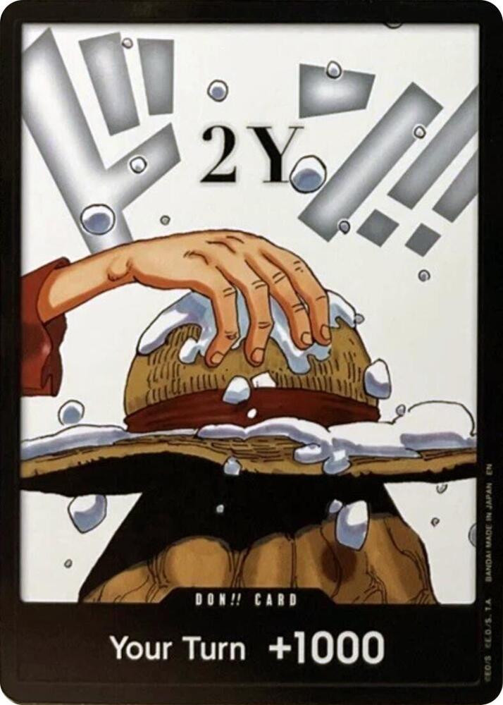 DON!! Card (2Y) (Double Pack Set Vol. 8) Legacy of the Master One Piece Foil NM