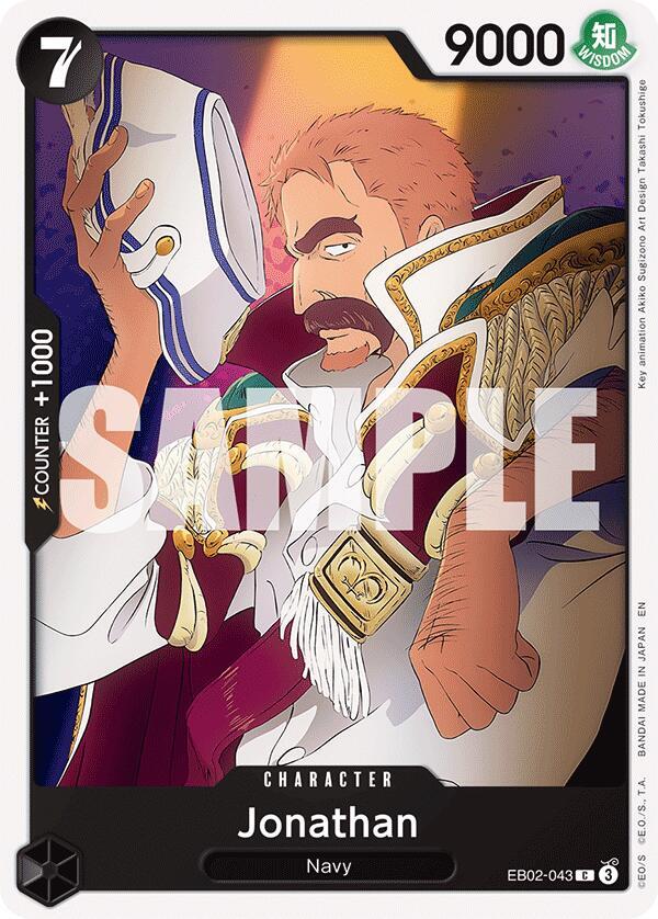 Jonathan EB02-043 Common Extra Booster: Anime 25th Collection One Piece NM