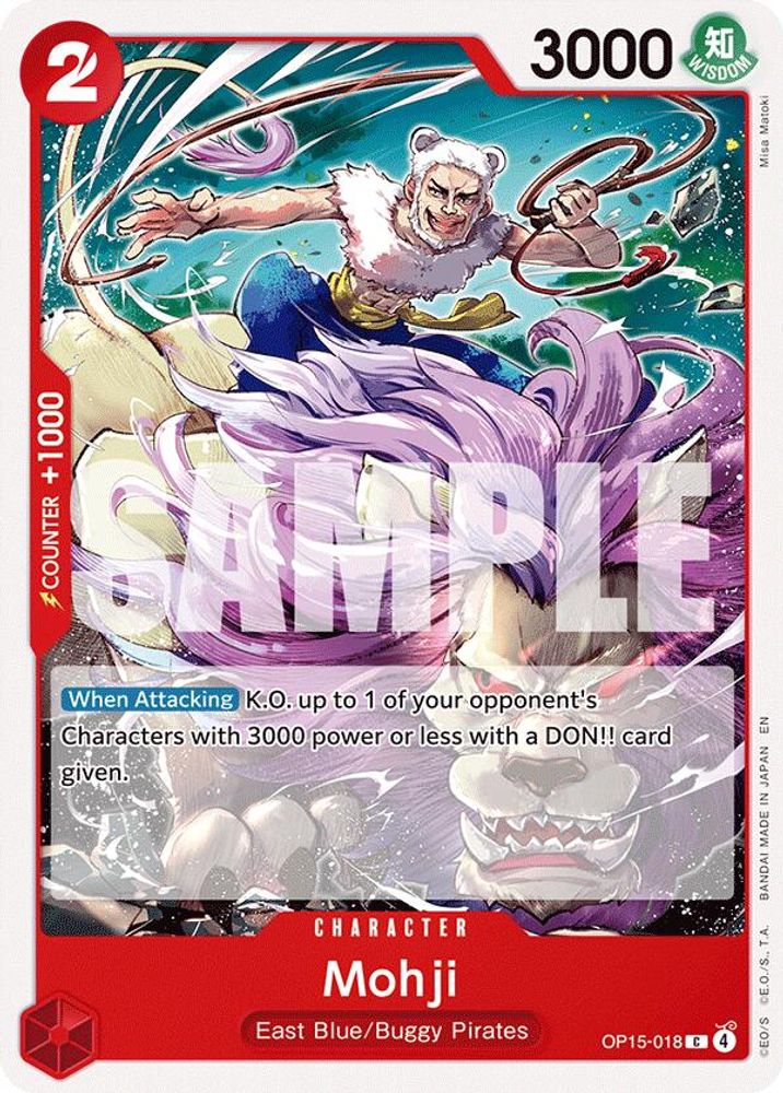 Mohji OP15-018 Common Adventure on Kami's Island One Piece Near Mint