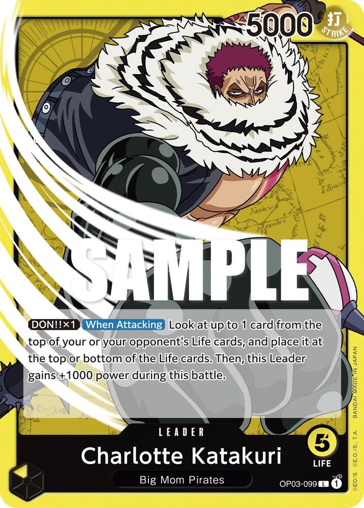 Charlotte Katakuri (099) OP03-099 Leader Pillars of Strength One Piece Near Mint