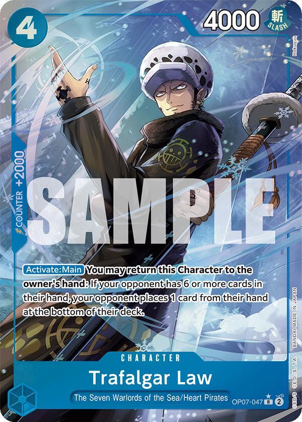 Trafalgar Law (047) (Parallel) OP07-047 500 Years in the Future One Piece Foil NM