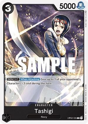 Tashigi OP02-105 Common Paramount War One Piece Near Mint