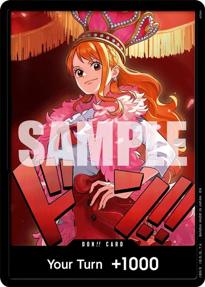 DON!! Card (Nami) DON!! Extra Booster: One Piece Heroines Edition One Piece NM