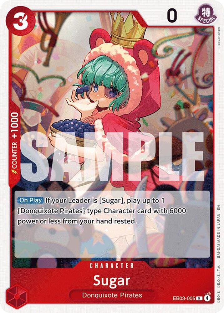 Sugar EB03-005 Rare Extra Booster: One Piece Heroines Edition One Piece Foil NM