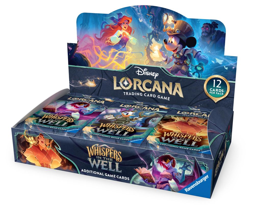 Disney Lorcana: Whispers in the Well Booster Box Lorcana NM