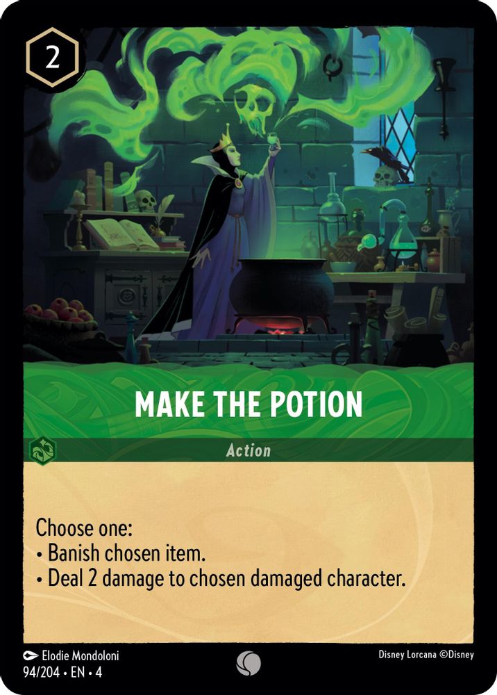 Make the Potion 94/204 Common Ursula's Return Lorcana Near Mint