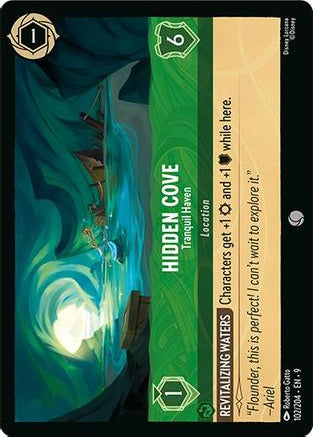 Hidden Cove - Tranquil Haven 102/204 Common Fabled Lorcana Near Mint
