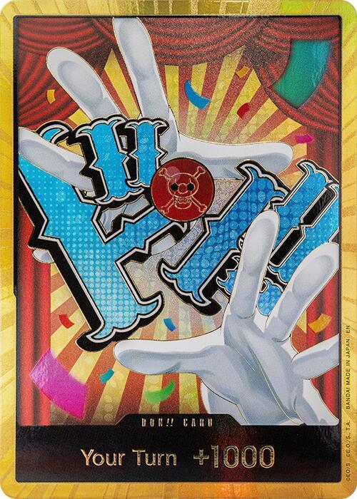 DON!! Card (Buggy) (Gold) Premium Booster -The Best- Vol. 2 One Piece Foil NM