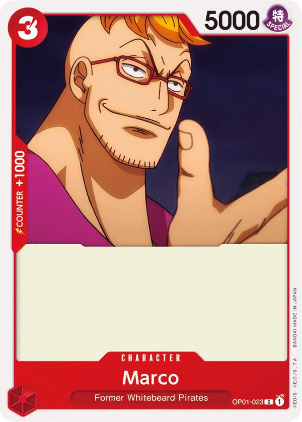 Marco OP01-023 Common Romance Dawn One Piece Near Mint