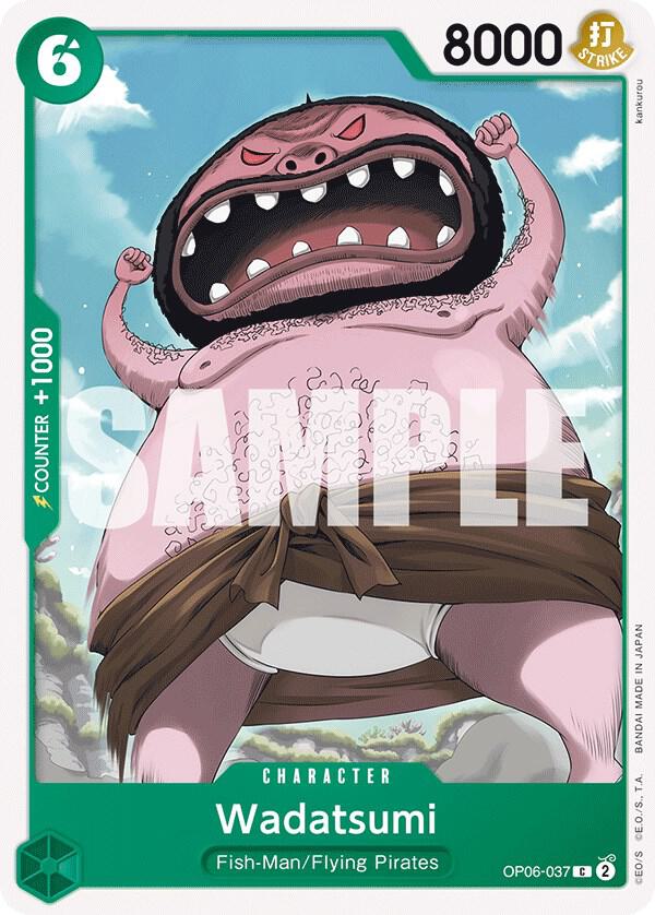 Wadatsumi OP06-037 Common Wings of the Captain One Piece Near Mint