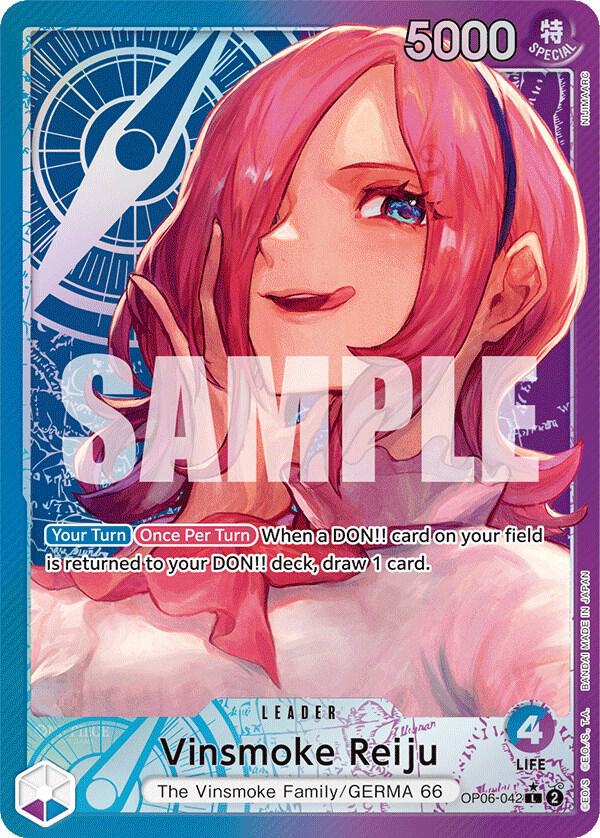 Vinsmoke Reiju (042) (Alternate Art) OP06-042 Wings of the Captain One Piece Foil NM