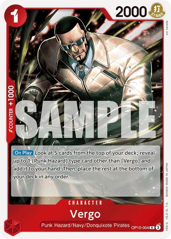 Vergo OP10-004 Rare Royal Blood One Piece Foil Near Mint