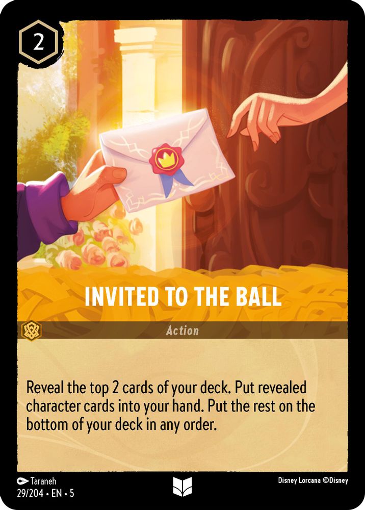 Invited to the Ball 29/204 Uncommon Shimmering Skies Lorcana Near Mint
