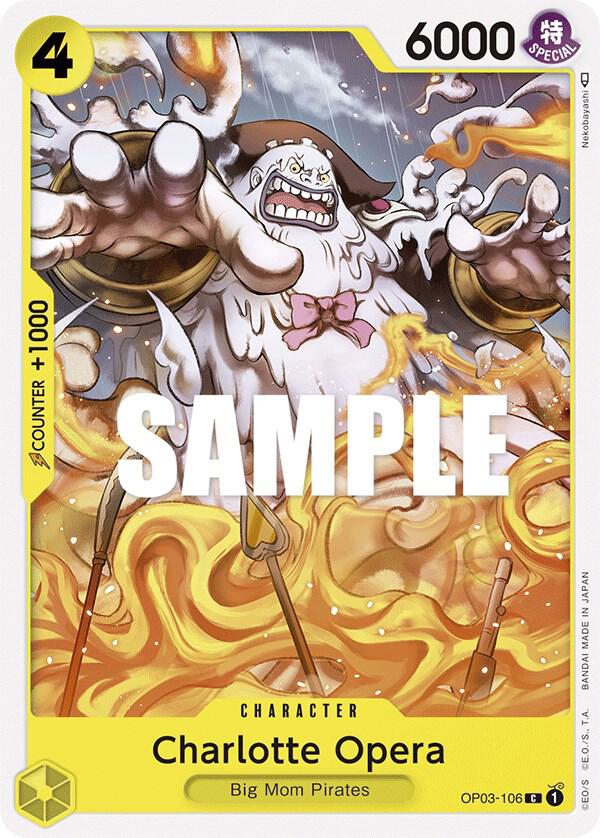Charlotte Opera OP03-106 Common Pillars of Strength One Piece Near Mint