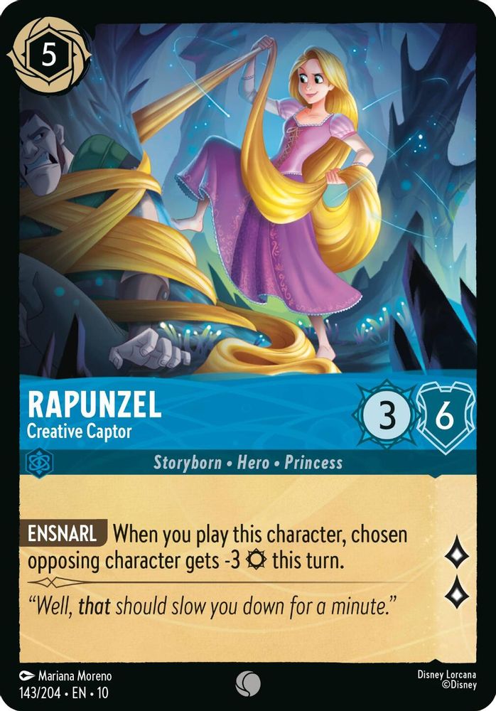 Rapunzel - Creative Captor 143/204 Common Whispers in the Well Lorcana Near Mint