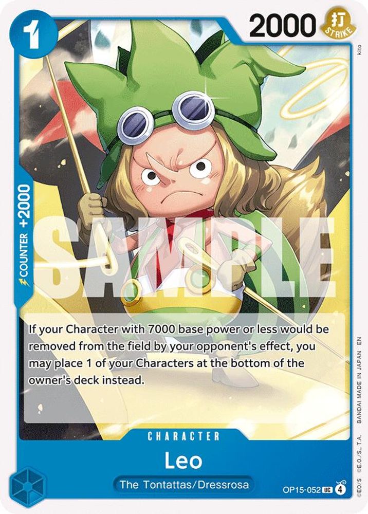Leo OP15-052 Uncommon Adventure on Kami's Island One Piece Near Mint