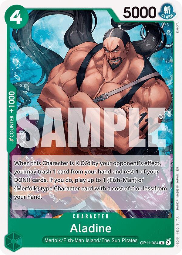 Aladine OP11-024 Common A Fist of Divine Speed One Piece Near Mint