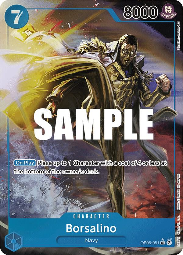 Borsalino (Alternate Art) OP05-051 Awakening of the New Era One Piece Foil NM