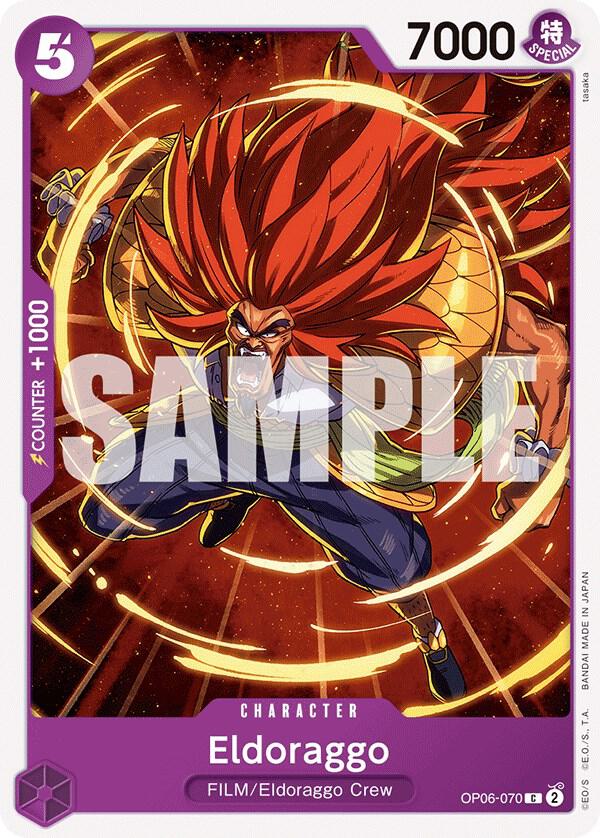 Eldoraggo OP06-070 Common Wings of the Captain One Piece Near Mint