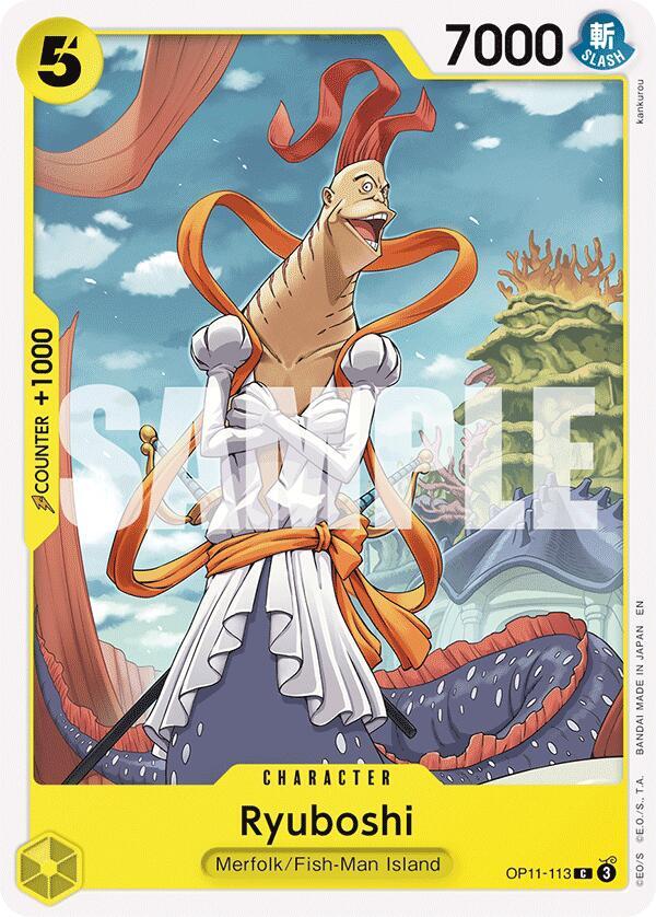 Ryuboshi OP11-113 Common A Fist of Divine Speed One Piece Near Mint