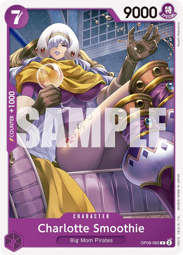 Charlotte Smoothie OP08-065 Common Two Legends One Piece Near Mint