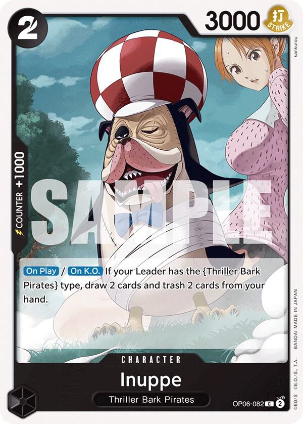 Inuppe OP06-082 Common Wings of the Captain One Piece Near Mint