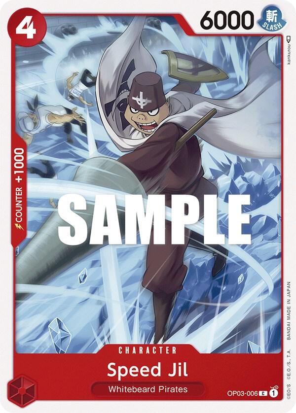 Speed Jil OP03-006 Common Pillars of Strength One Piece Near Mint