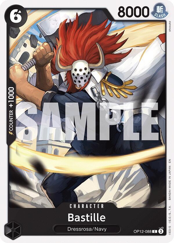 Bastille OP12-088 Common Legacy of the Master One Piece Near Mint