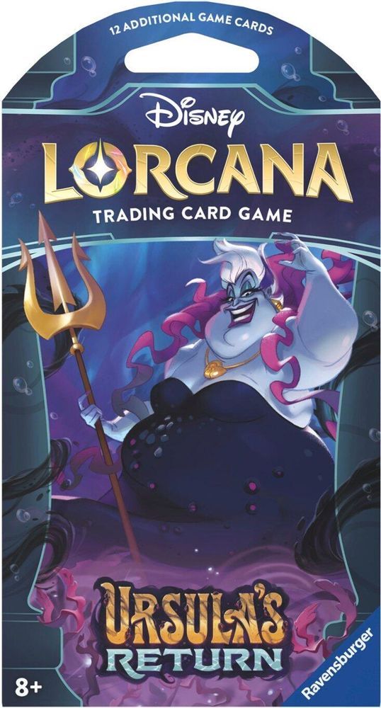 Disney Lorcana: Ursula's Return Sleeved Booster Pack Ursula's Return Lorcana NM