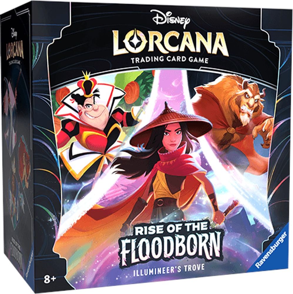 Disney Lorcana: Rise of the Floodborn Illumineer's Trove Rise of the Floodborn Lorcana NM