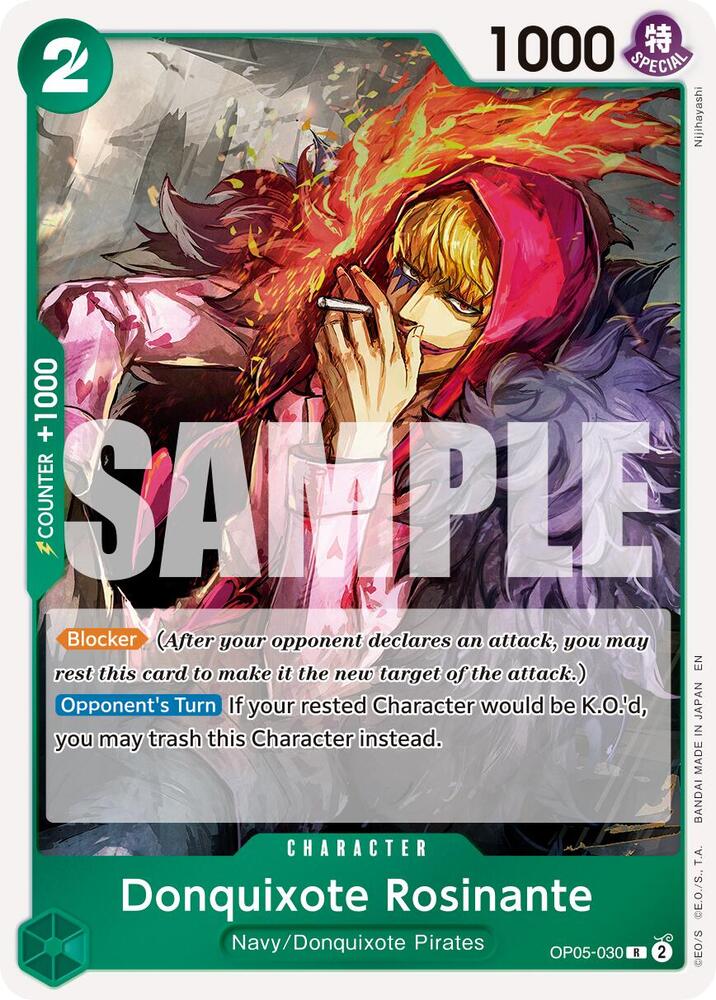Donquixote Rosinante (Reprint) OP05-030 Premium Booster -The Best- Vol. 2 One Piece Foil NM