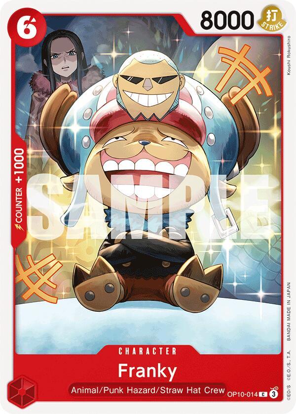 Franky (014) OP10-014 Common Royal Blood One Piece Near Mint