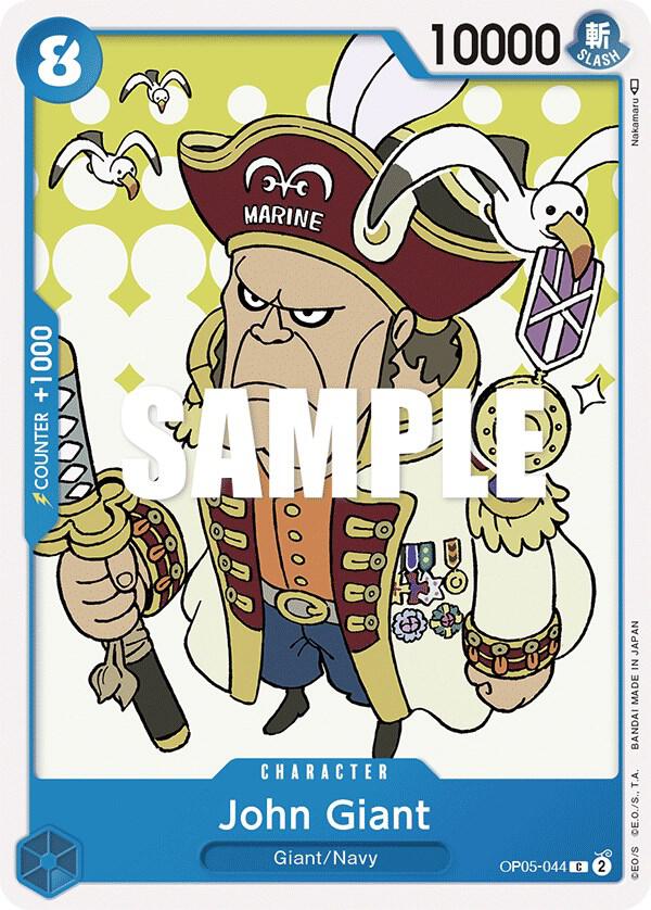 John Giant OP05-044 Common Awakening of the New Era One Piece Near Mint