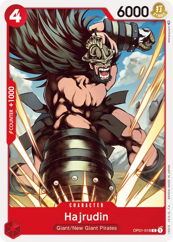 Hajrudin OP01-018 Common Romance Dawn One Piece Near Mint