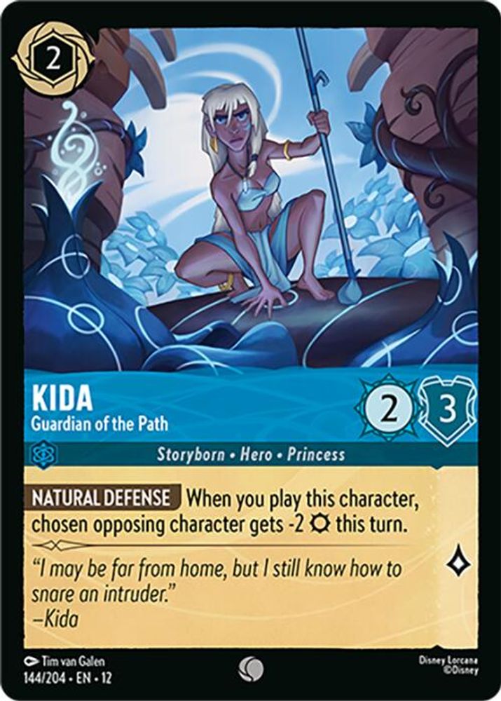 Kida - Guardian of the Path 144/204 Common Wilds Unknown Lorcana Near Mint