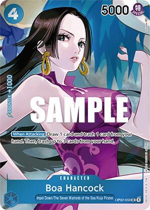 Boa Hancock (Box Topper) OP02-059 Uncommon Paramount War One Piece Foil NM