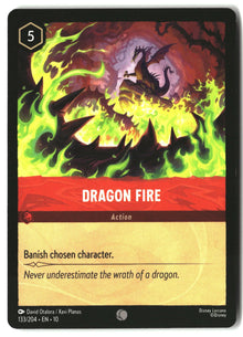Dragon Fire 133/204 Common Whispers in the Well Lorcana Lightly Played