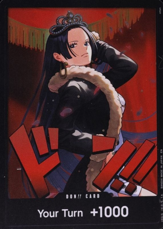 DON!! Card (Boa Hancock) Extra Booster: One Piece Heroines Edition One Piece NM
