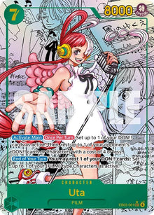 Uta (061) (Manga) EB03-061 Extra Booster: One Piece Heroines Edition One Piece Foil NM