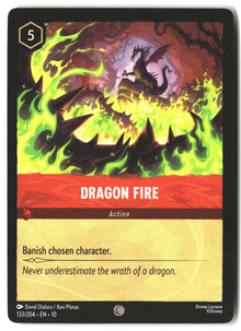 Dragon Fire 133/204 Common Whispers in the Well Lorcana Lightly Played