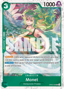 Monet (Pirate Foil) OP05-036 Premium Booster -The Best- Vol. 2 One Piece NM