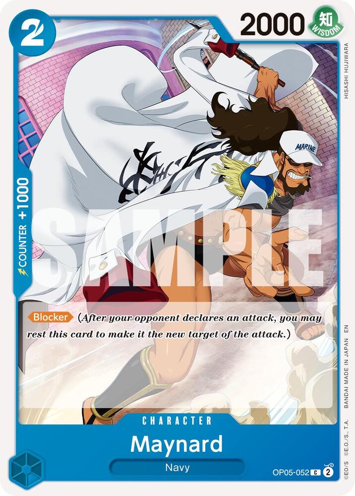 Maynard (Reprint) OP05-052 Common Premium Booster -The Best- Vol. 2 One Piece NM